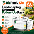 BidReply Kits Landscaping Estimate Follow-Up Pack digital product cover